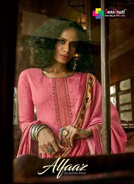 Sanskruti Alfaaz Pure Pashmina Digital Print Designer Dress Material Collection